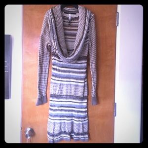 Kensie soft cowl-neck sweater dress